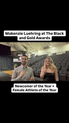 Video thumbnail for video titled Makenzie Luehring At Black and Gold Awards