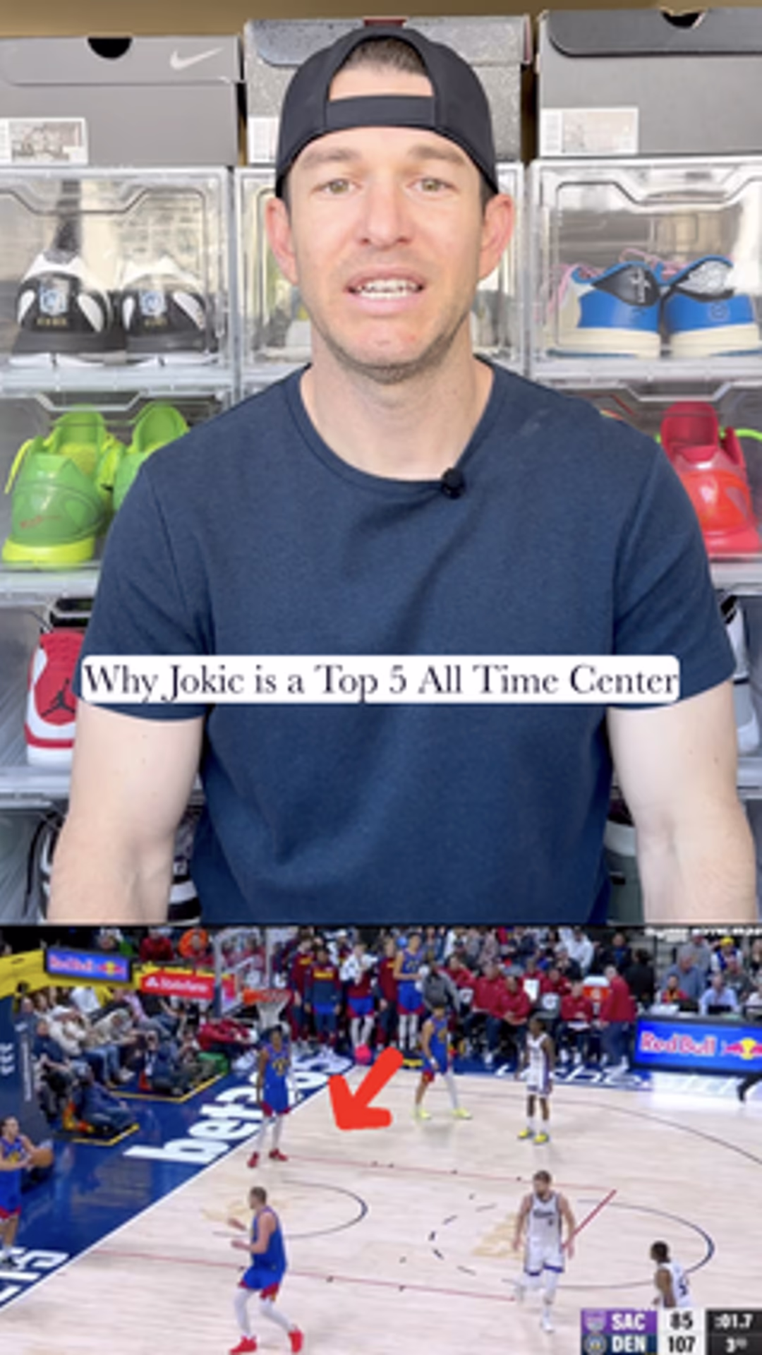 Vertical video: Jokic: Top 5 Center All Time?