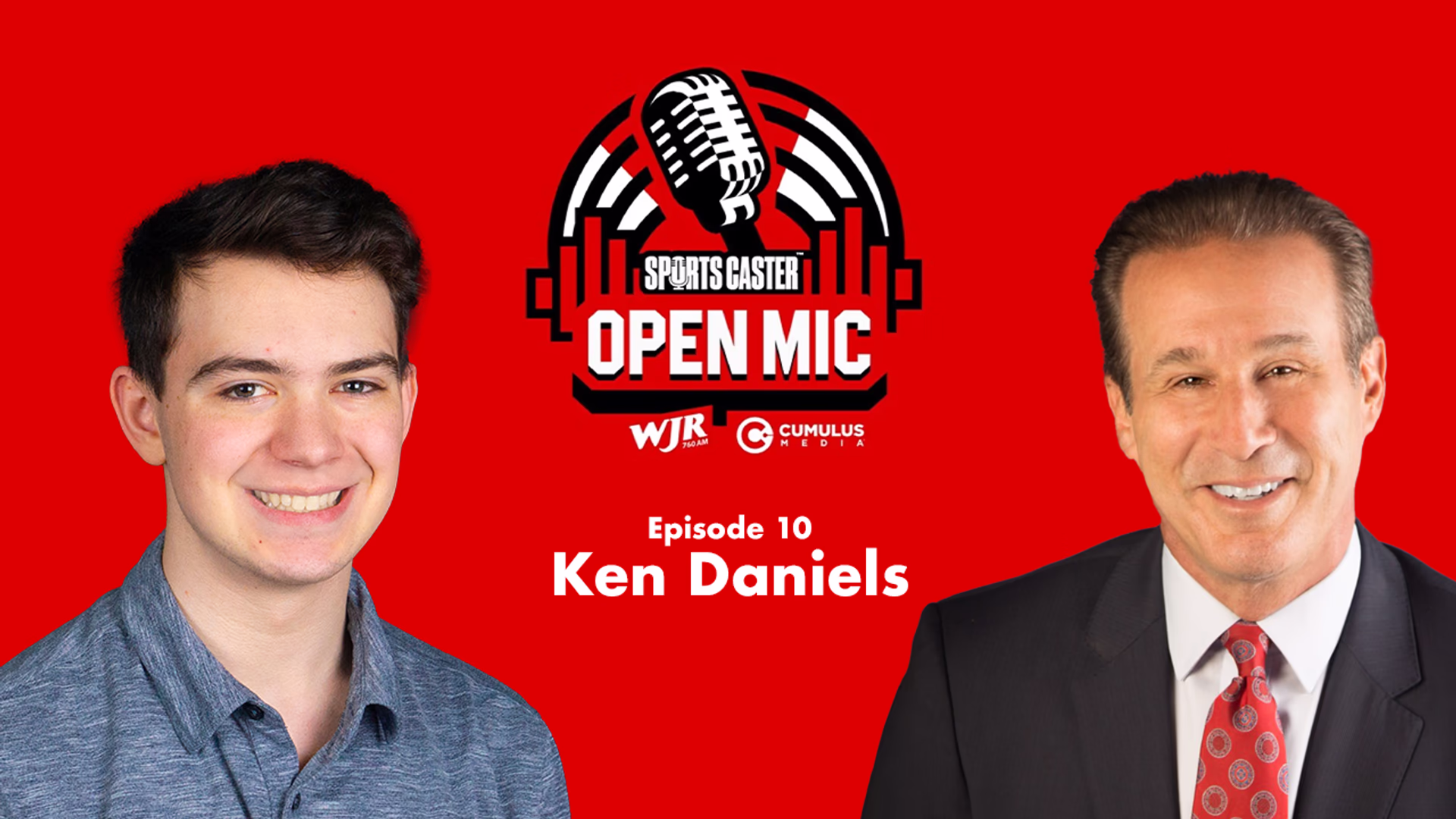 Video thumbnail for video titled Ken Daniels' Looks Back on Play-by-Play for the Detroit Red Wings - SportsCaster's Open Mic
