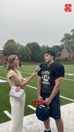 Video thumbnail for video titled Early Interview before the big matchup 