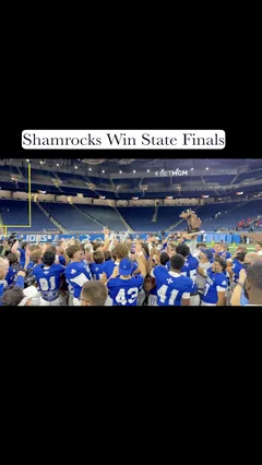 Video thumbnail for video titled Shamrocks Win State Championship!!