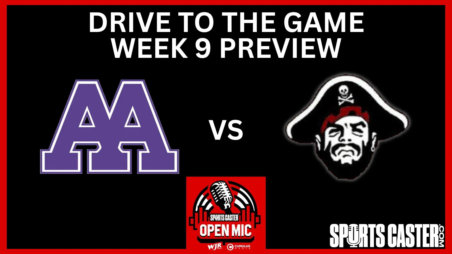 Drive to the Game: Week 9 - Ann Arbor Pioneer vs Pinkney