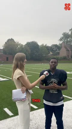 Video thumbnail for video titled Dahlia Dimmer spoke with Defensive back Mylan Witcher