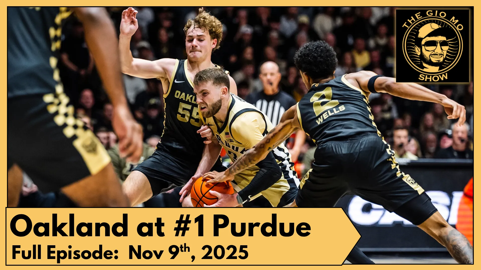 Video thumbnail for video titled Oakland Surprises #1 Purdue In Tough Road Loss | The GioMoShow