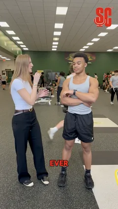 Video thumbnail for video titled Recognizing weight lifters of the week