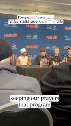 Video thumbnail for video titled My Question at Divine Child Press Conference