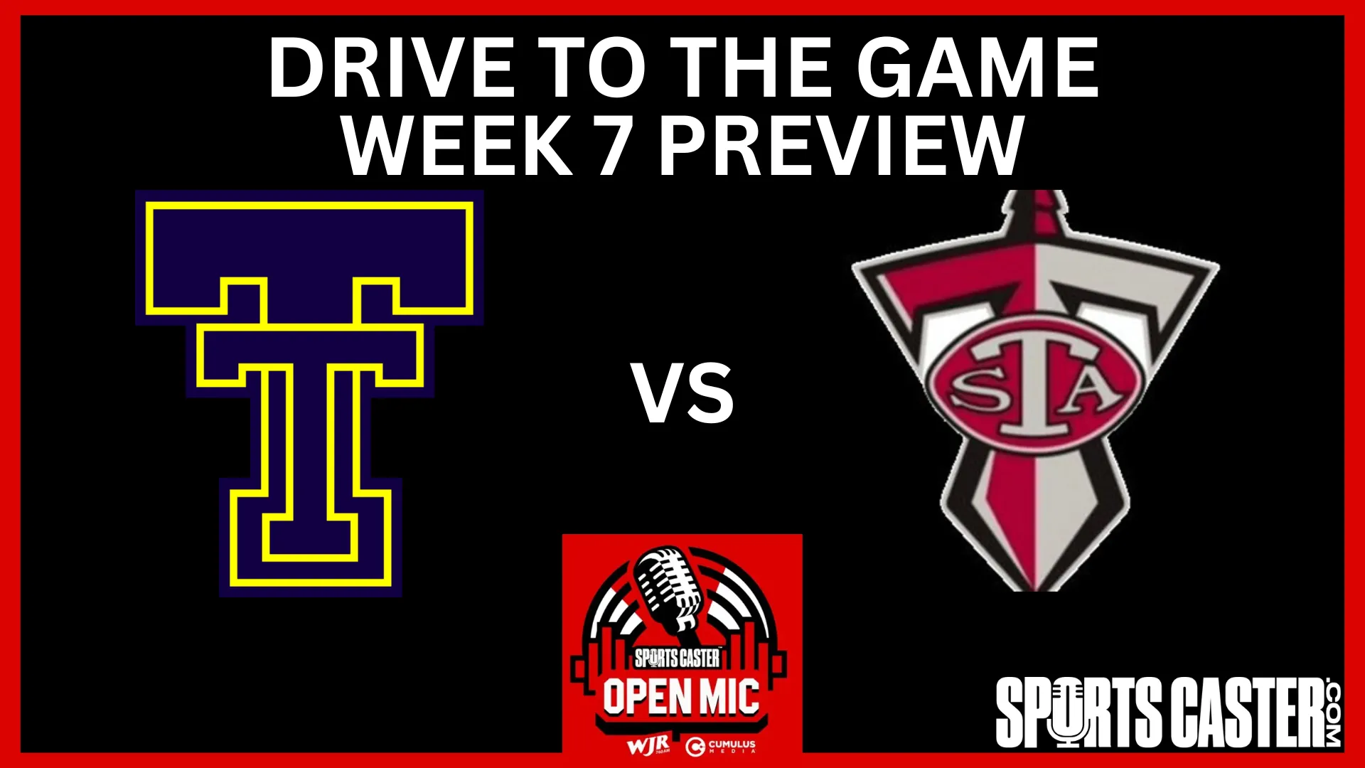 Video thumbnail for video titled Drive to the Game: Week 7 - Trenton vs Southgate Anderson