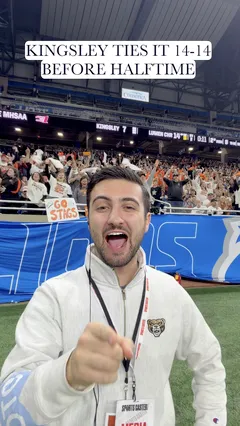 Video thumbnail for video titled Kingsley Get Call Overturned to Tie Before Halftime!