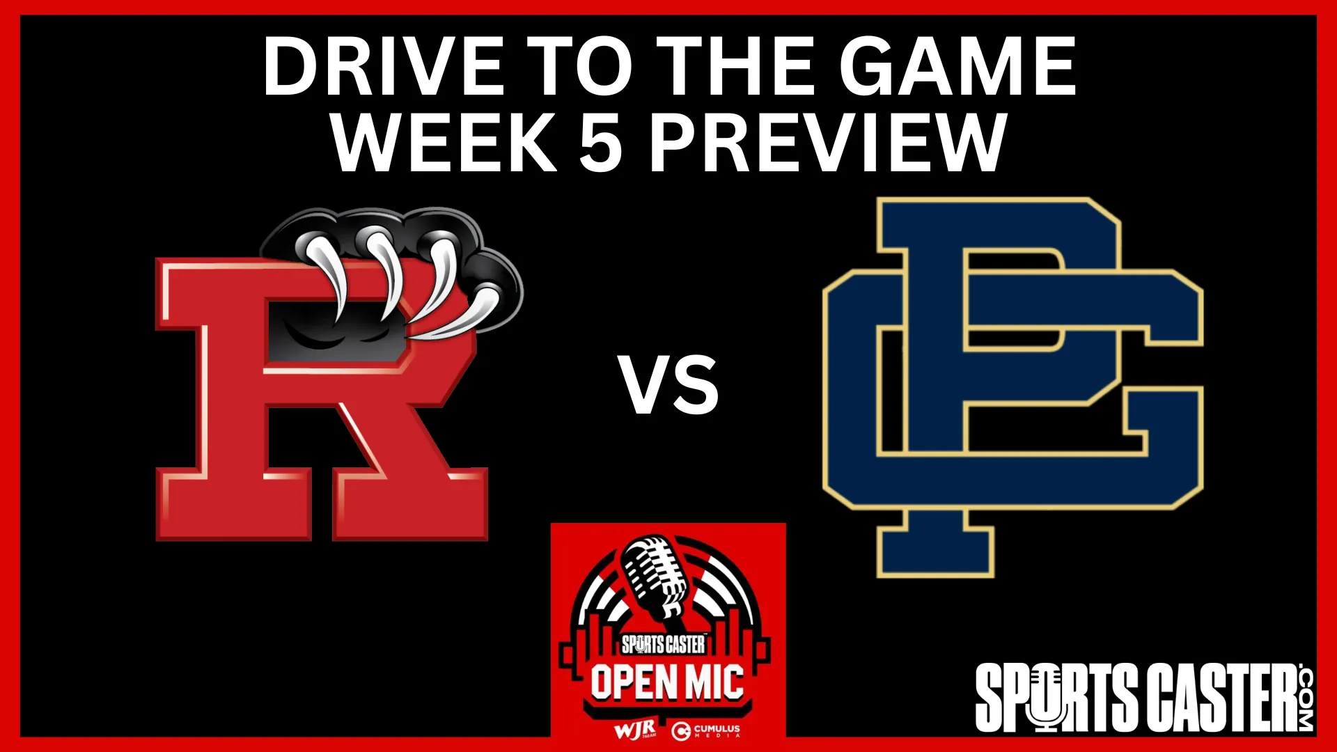 Drive to the Game: Week 5 - Roseville vs Grosse Pointe South